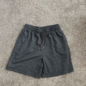 Dark Gray Sweat Shorts